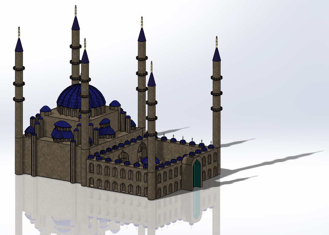 Blue Mosque Model
